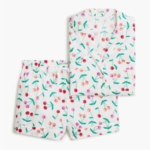J.Crew Pajamas Set Cherries